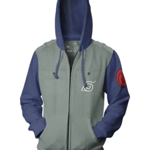Kakashi Hatake Novelty Hoodie Back
