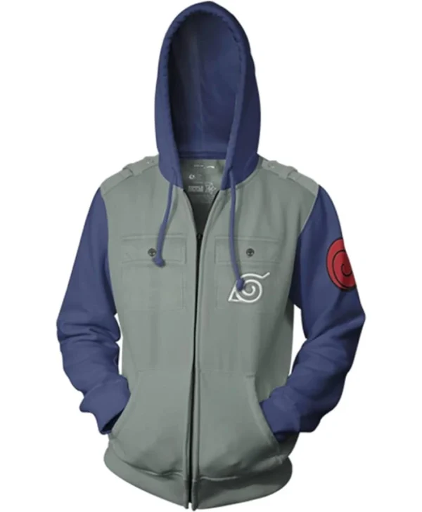 Kakashi Hatake Novelty Hoodie Back