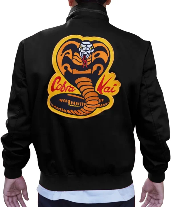 Karate Kid Cobra Kai Black Cotton Jacket