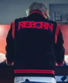 Kavinsky Reborn Black Bomber Jacket Back