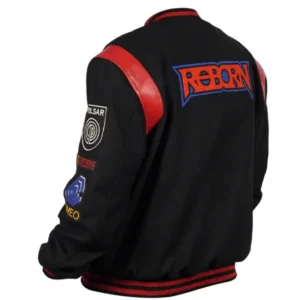 Kavinsky Reborn Black Bomber Jacket For Sale