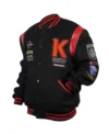 Kavinsky Reborn Black Bomber Jacket Front