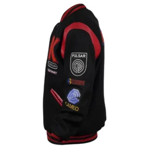 Kavinsky Reborn Black Bomber Jacket Side