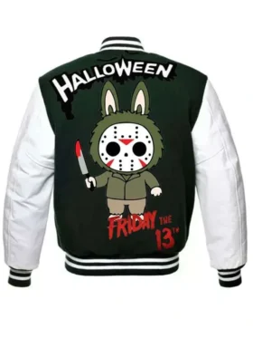 Labubu x Jason Voorhees Halloween Varsity Jacket