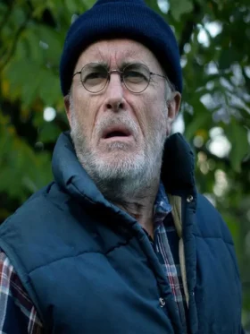 Lilly Lives Alone Jeffrey Combs Blue Vest