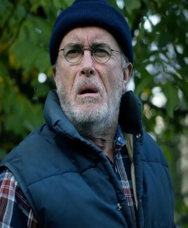 Lilly Lives Alone Jeffrey Combs Blue Vest