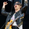 Lollapalooza Mark Foster Black Leather Jacket
