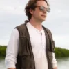 Looking Through Water Michael Stahl-David Brown Cotton Vest