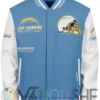 Mashup Los Angeles Chargers Varsity Jacket front