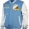 Mashup Los Angeles Chargers Varsity Jacket left