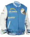 Mashup Los Angeles Chargers Varsity Jacket right
