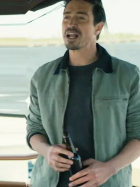 Mayfair Witches S02 Ben Feldman Green Jacket Front