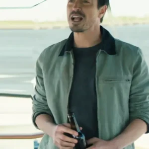 Mayfair Witches S02 Ben Feldman Green Jacket Front