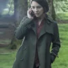 Mayfair Witches S02 Mariana Novak Green Coat Back