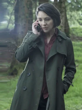 Mayfair Witches S02 Mariana Novak Green Coat Back