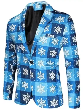 Men's 3 Piece Christmas Suit Front