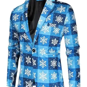 Men's 3 Piece Christmas Suit Front