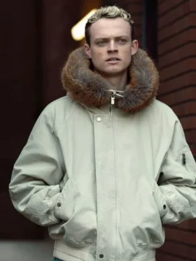 Mobland S01 Anson Boon Hooded Jacket Side