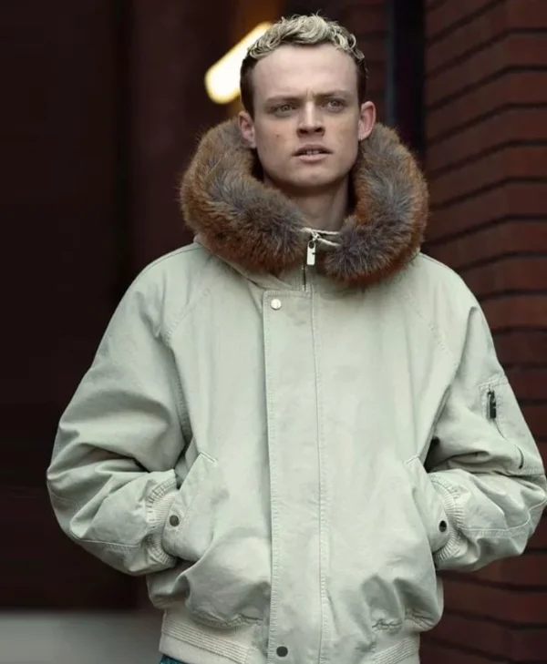Mobland S01 Anson Boon Hooded Jacket Side