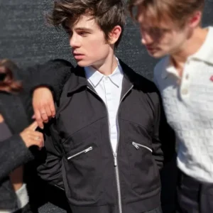 My Life With The Walter Boys Ashby Gentry Black Jacket Side