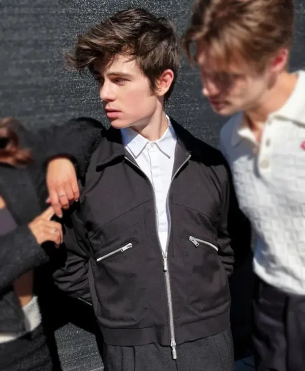My Life With The Walter Boys Ashby Gentry Black Jacket Side