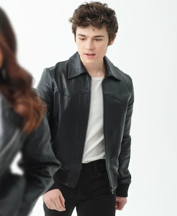 My Life With The Walter Boys Ashby Gentry Leather Jacket