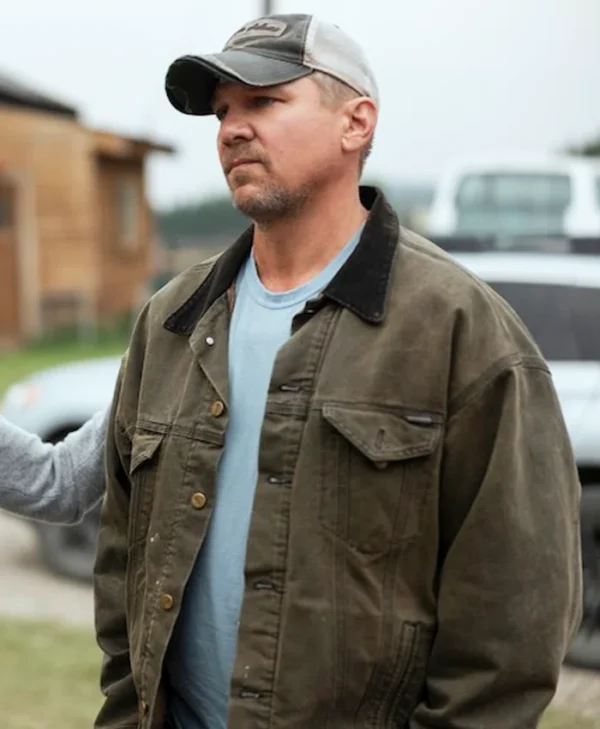 My Life With The Walter Boys Marc Blucas Cotton Jacket Front