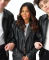 My Life With The Walter Boys Nikki Rodriguez Black Leather Jacket