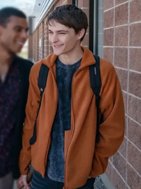 My Life With The Walter Boys S02 Corey Fogelmanis Brown Jacket