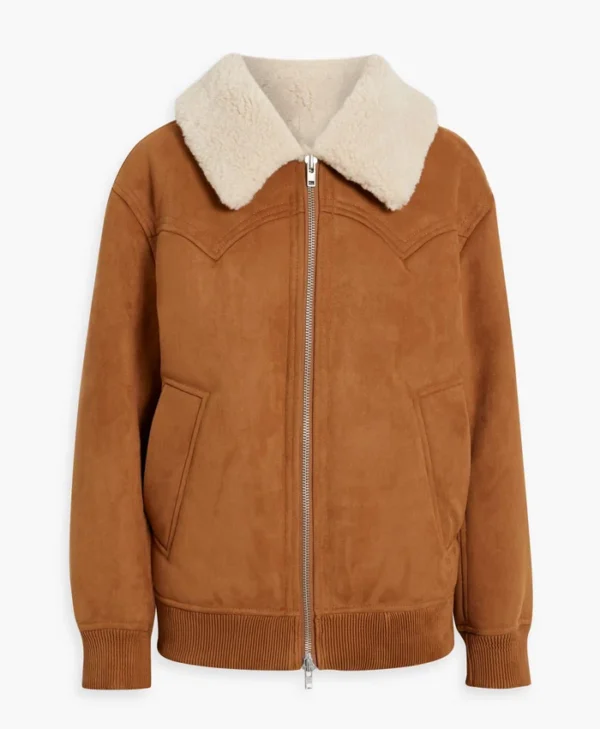 My Life With The Walter Boys Sarah Rafferty Suede Jacket