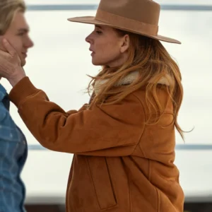 My Life With The Walter Boys Sarah Rafferty Suede Jacket