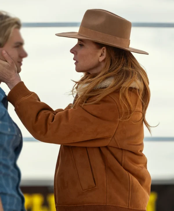 My Life With The Walter Boys Sarah Rafferty Suede Jacket
