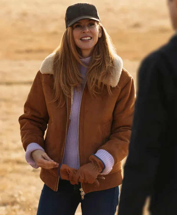 My Life With The Walter Boys Sarah Rafferty Suede Jacket