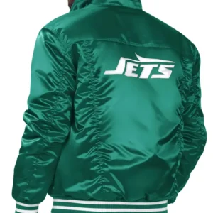 New York Jets Silver Tab Green Varsity Jacket