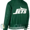 New York Jets Silver Tab Green Varsity Jacket back