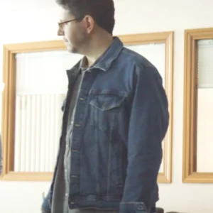 Night Always Comes J. Claude Deering Denim Jacket Back