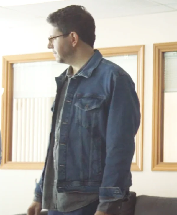 Night Always Comes J. Claude Deering Denim Jacket Back