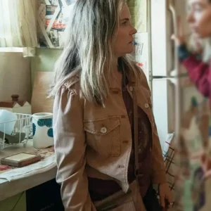 Night Always Comes Jennifer Jason Leigh Brown Jacket Front