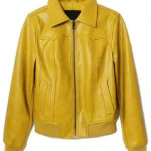 Olympo S01 Clara Galle Bomber Leather Jacket