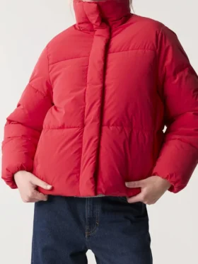 Olympo S01 Clara Galle Red Puffer Jacket