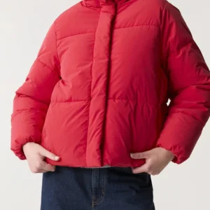 Olympo S01 Clara Galle Red Puffer Jacket