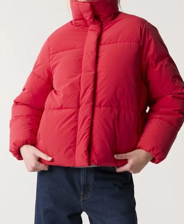Olympo S01 Clara Galle Red Puffer Jacket