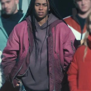 Olympo S01 Nira Oshaia Bomber Jacket Side