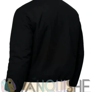 Philadelphia Eagles Black Cotton Jacket back