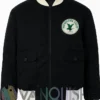Philadelphia Eagles Black Cotton Jacket front