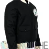 Philadelphia Eagles Black Cotton Jacket right