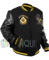 Pittsburgh Pirates Retro Classic Rib Black Varsity Jacket right