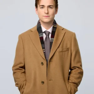 Providence Falls Evan Roderick Brown Wool Coat Side
