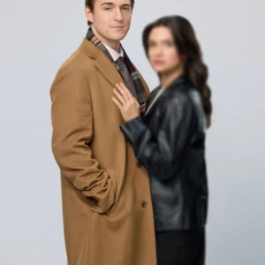 Providence Falls Evan Roderick Brown Wool Coat