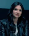 Providence Falls Katie Stevens Black Leather Blazer